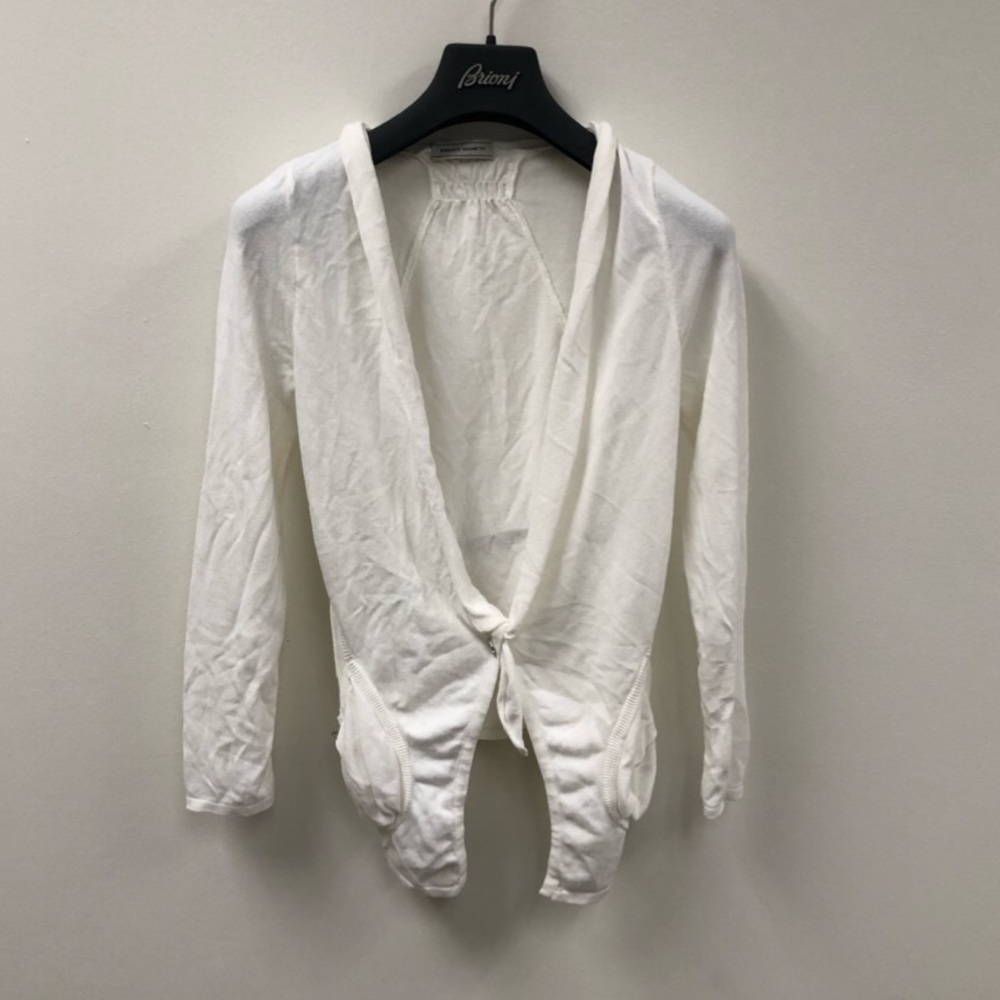 Bruno Manetti white sweater in sz P